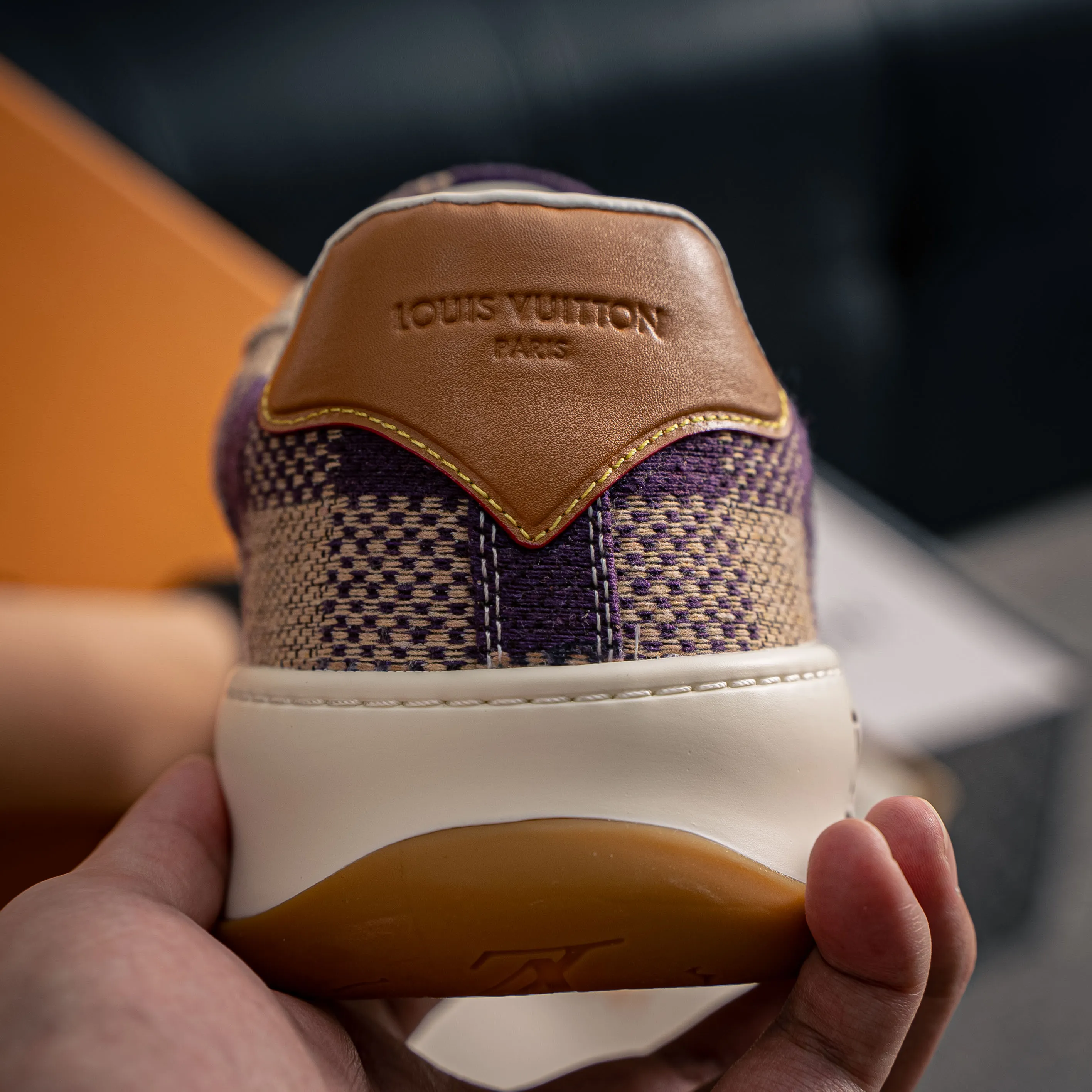 # LV LOUIS VUITTON Tilted Low Sneakers Series Low-Top Retro Versatile Skate Shoes 2026 Skate Shoes Shoes